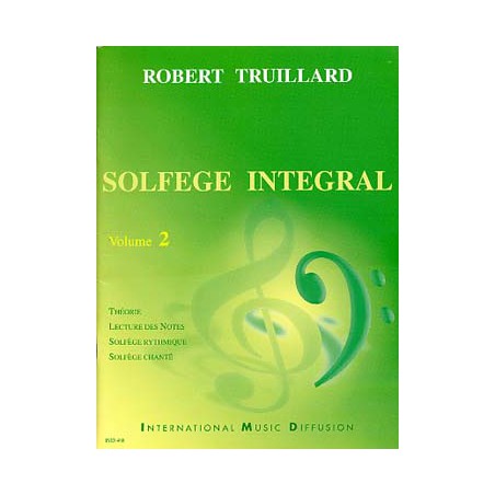 TRUILLARD SOLFEGE INTEGRAL 2 IMD488