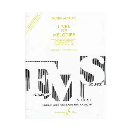 JOLLET LIVRE DE MELODIES 4