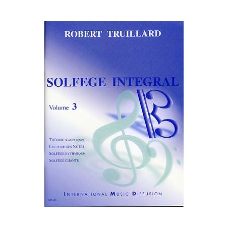 TRUILLARD SOLFEGE INTEGRAL 3 IMD489