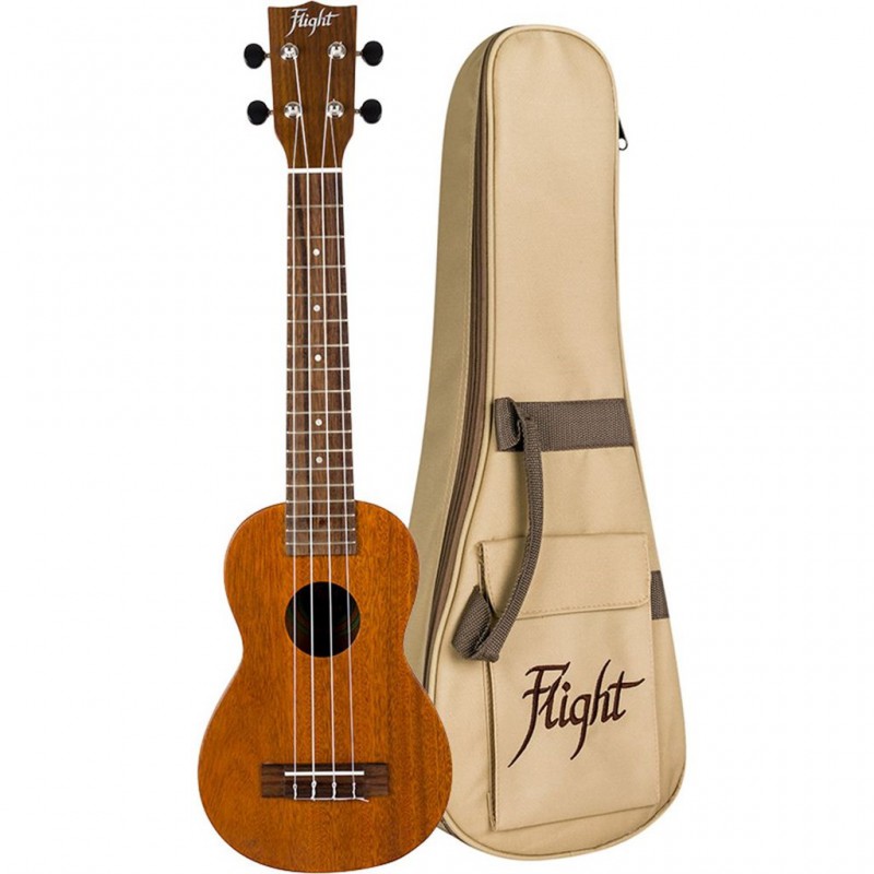 UKULELE FLIGHT SOPRANO LUS-5 HERITAGE CON-NECK  