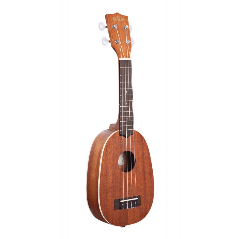 UKULELE KALA SOPRANO PINEAPPLE ACAJOU SATINE