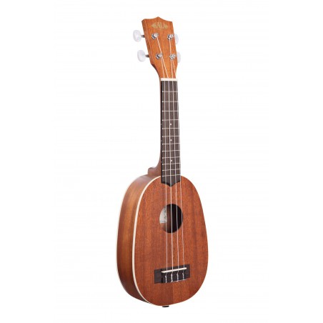 UKULELE KALA SOPRANO PINEAPPLE ACAJOU SATINE