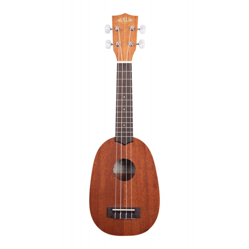 UKULELE KALA SOPRANO PINEAPPLE ACAJOU SATINE