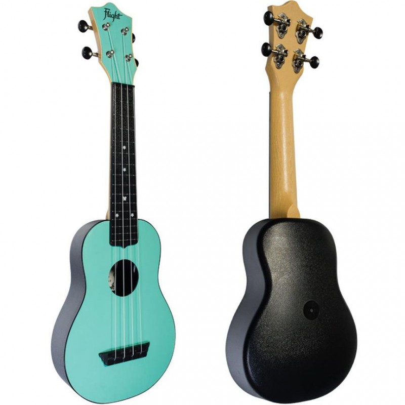 UKULELE FLIGHT SOPRANO ABS TRAVEL LIGHT BLUE TUS35LB