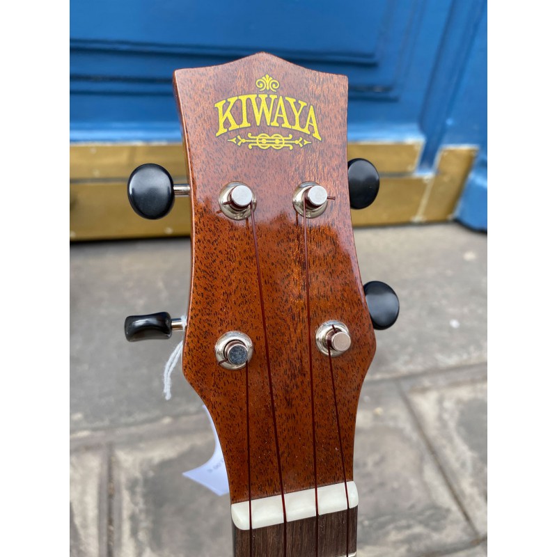 UKULELE KIWAYA SOPRANO ACAJOU AFRICAIN MASSIF KPS1M