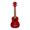 UKULELE FLIGHT SOPRANO BUMBLEBEE RED BUS23RD