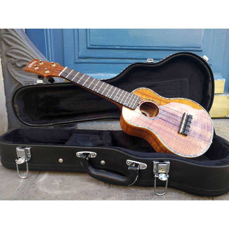 UKULELE KIWAYA SOPRANO KOA HAWAIEN KPS5KE