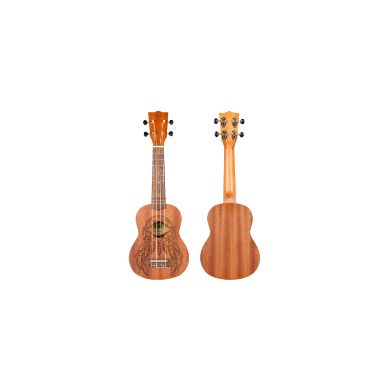 UKULELE FLIGHT SOPRANO DREAMCATCHER  NUS350DC