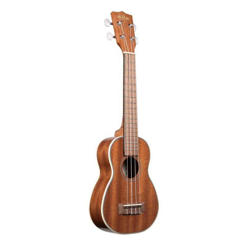 UKULELE KALA SOPRANO ACAJOU VERNI LONG NECK