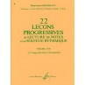 BOURDEAUX 22 LECONS PROGRESSIVES VOL3B GB3852