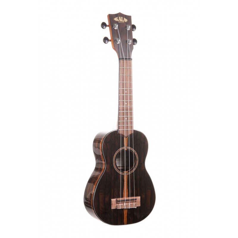 UKULELE KALA SOPRANO EN ZIRICOTE AVEC HOUSSE