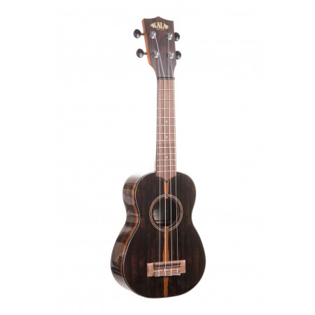 UKULELE KALA SOPRANO EN ZIRICOTE AVEC HOUSSE