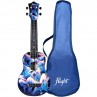 UKULELE FLIGHT SOPRANO ABS TRAVEL TUS40 GRAFFITI