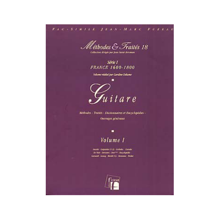 DELUME GUITARE METHODES ET TRAITÉS VOLUME 1 5877