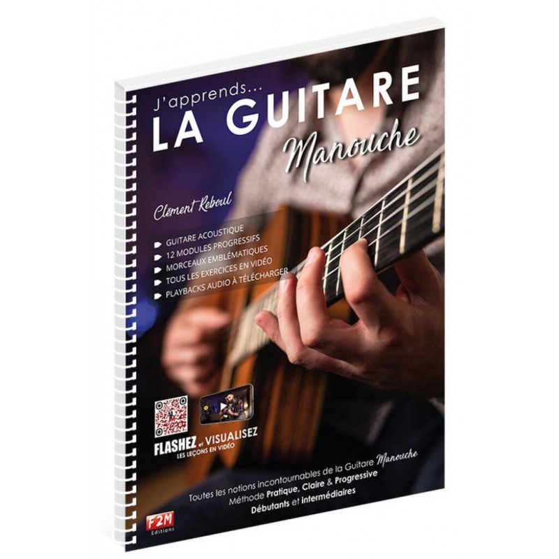 REBOUL J'APPRENDS LA GUITARE MANOUCHE F2M32 