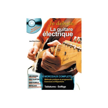 VIMONT JE DEBUTE LA GUITARE ELECTRIQUE + CD