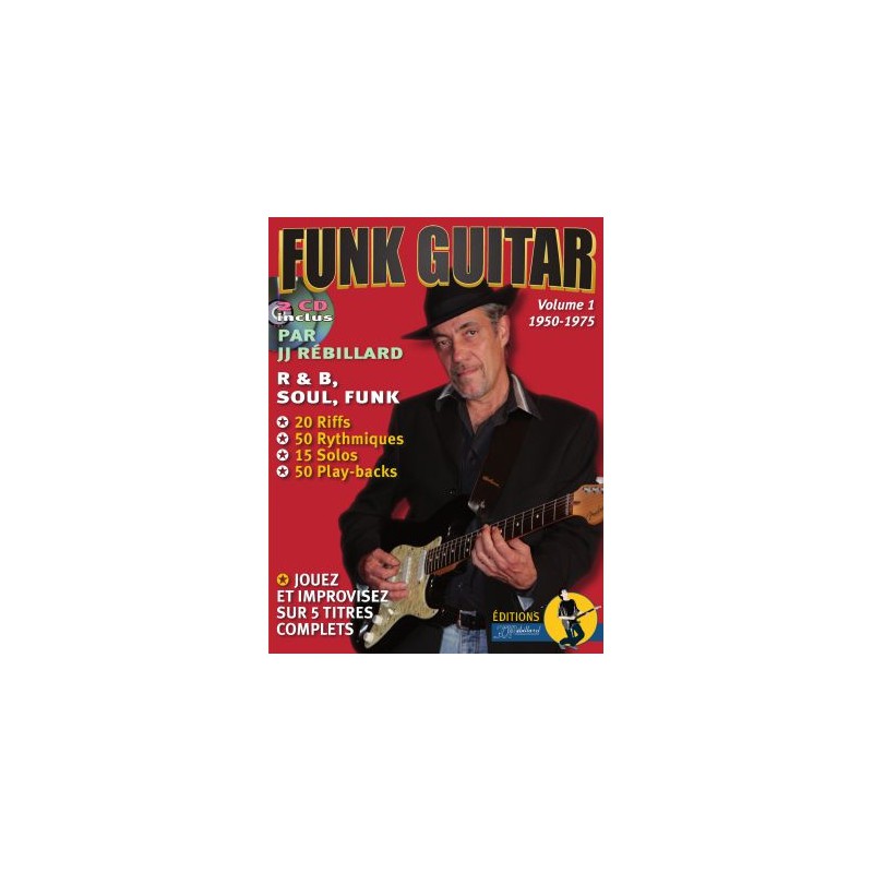 REBILLARD FUNK GUITAR 1 + CD