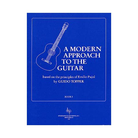 TOPPER A MODERN APPROCH TO THE GUITAR BOOK 1 BVP777