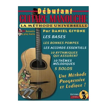 DEBUTANT GUITARE MANOUCHE + CD