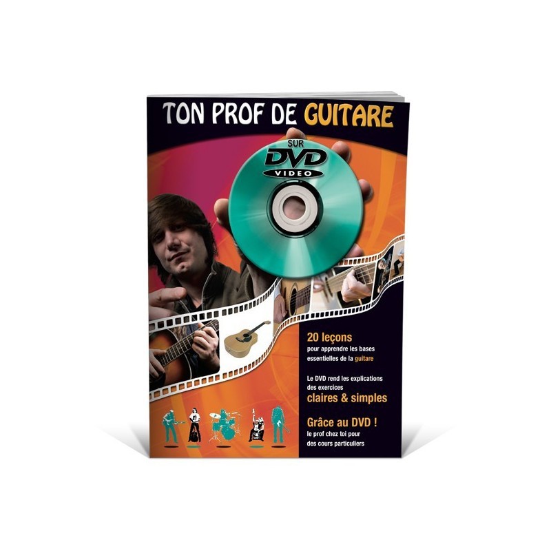 ROUX TON PROF GUITARE ACOUSTIQUE DVD TP0901