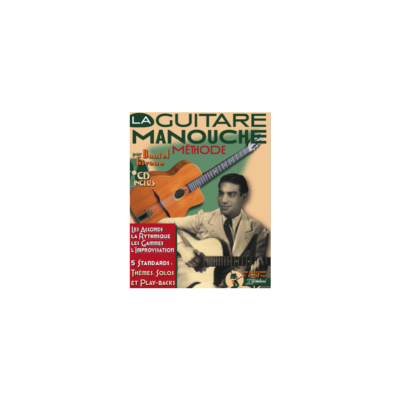 REBILLARD METHODE DE GUITARE MANOUCHE + CD