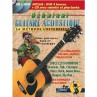 REBILLARD DEBUTANT GUITARE ACOUSTIQUE CLASSIQUE FOLK + CD DVD