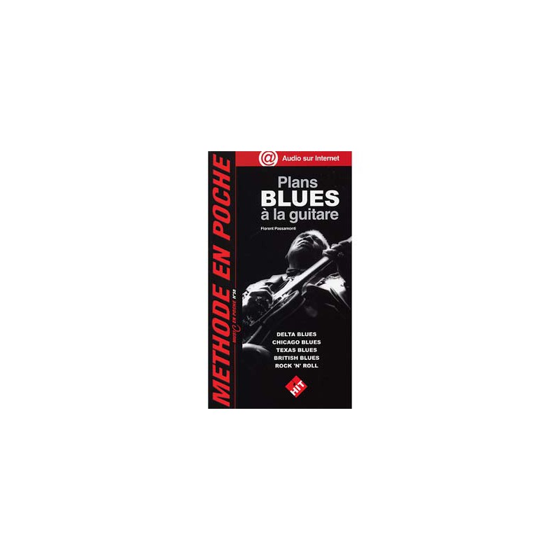 PLANS BLUES GUITARE METHODE EN POCHE PASSAMONTI