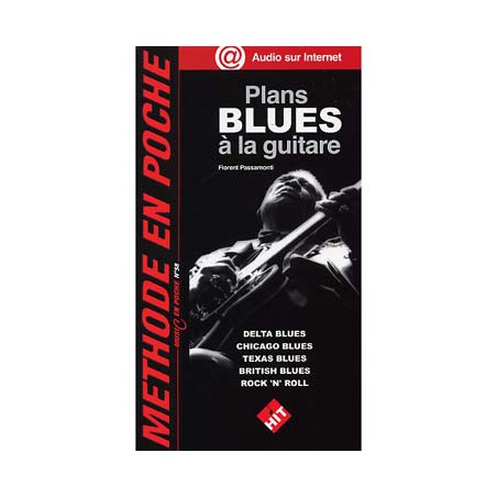 PLANS BLUES GUITARE METHODE EN POCHE PASSAMONTI