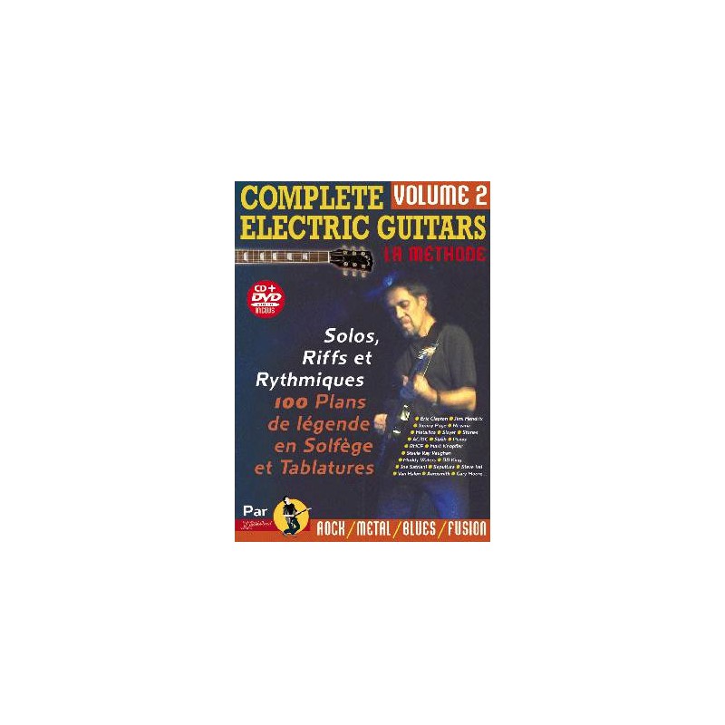 COMPLETE ELECTRIC GUITARS VOL 2 + DVD