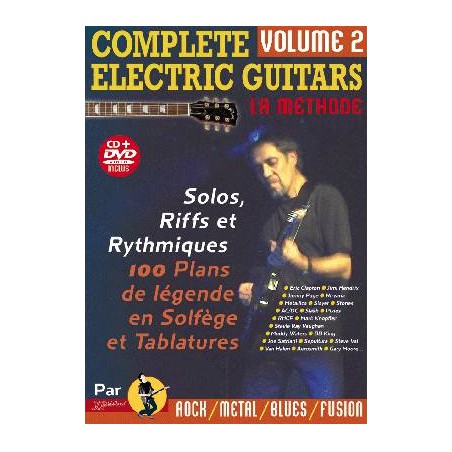 COMPLETE ELECTRIC GUITARS VOL 2 + DVD