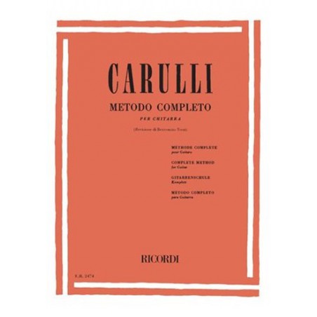 CARULLI  METHODE COMPLETE  ER2474