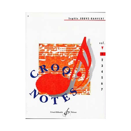 JOUVE-GANVERT CROQ'NOTES CAHIER 1