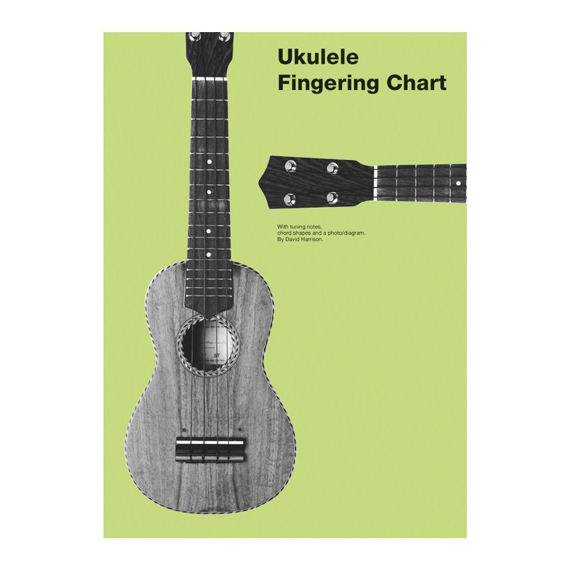 UKULELE FINGERING CHART  CH79497