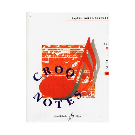 JOUVE-GANVERT CROQ'NOTES CAHIER 4