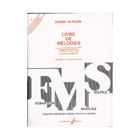 JOLLET LIVRE DE MELODIES 6