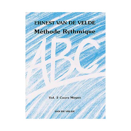 VAN DE VELDE METHODE RYTHMIQUE VOL 2 COURS MOYEN VV035