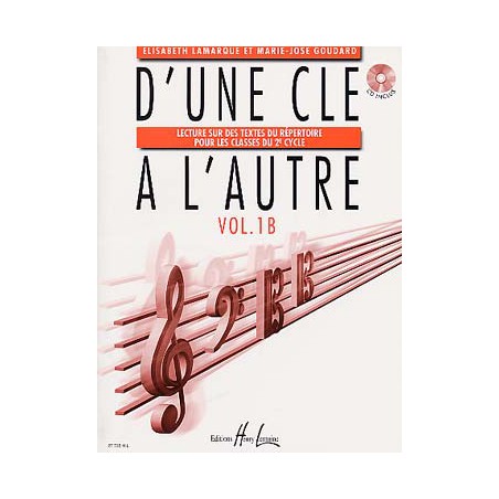 LAMARQUE D'UNE CLE A L'AUTRE 1B + CD