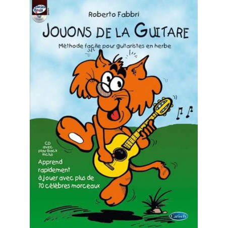 FABBRI JOUONS DE LA GUITARE + CD  MF2468