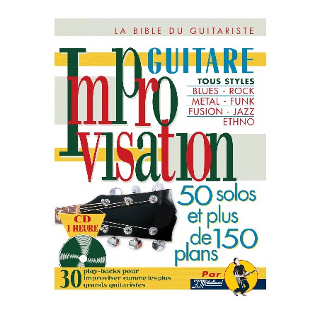 METHODE IMPROVISATION GUITARE REBILLARD + CD