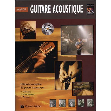 GUITARE ACOUSTIQUE 3 AVANCE HORNE + CD