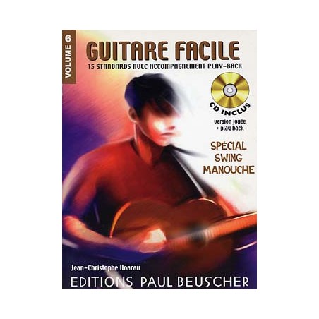 GUITARE FACILE VOLUME 6 SPECIAL MANOUCHE + CD