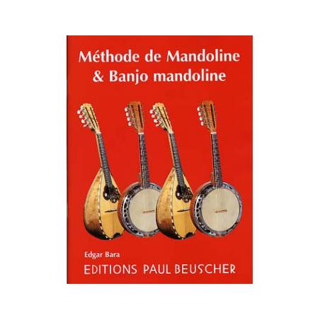 METHODE DE MANDOLINE EDGAR BARA PB069