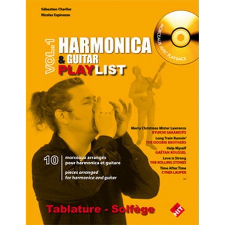 CHARLIER HARMONICA ET GUITARE PLAYLIST + CD