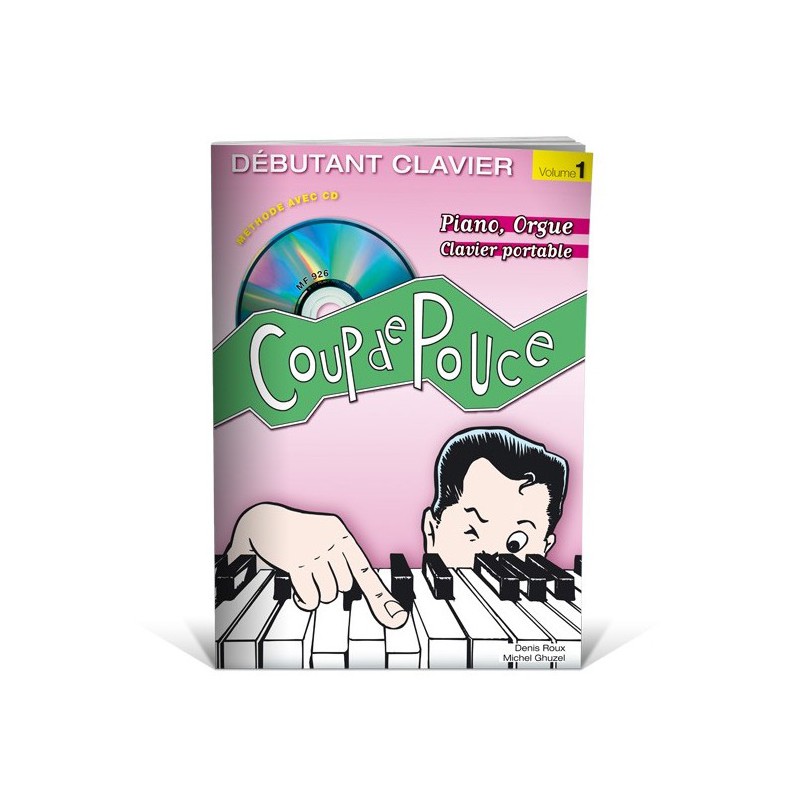 ROUX COUP DE POUCE PIANO CLAVIER VOL1 MF926