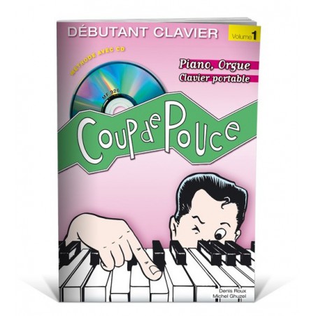 ROUX COUP DE POUCE PIANO CLAVIER VOL1 MF926