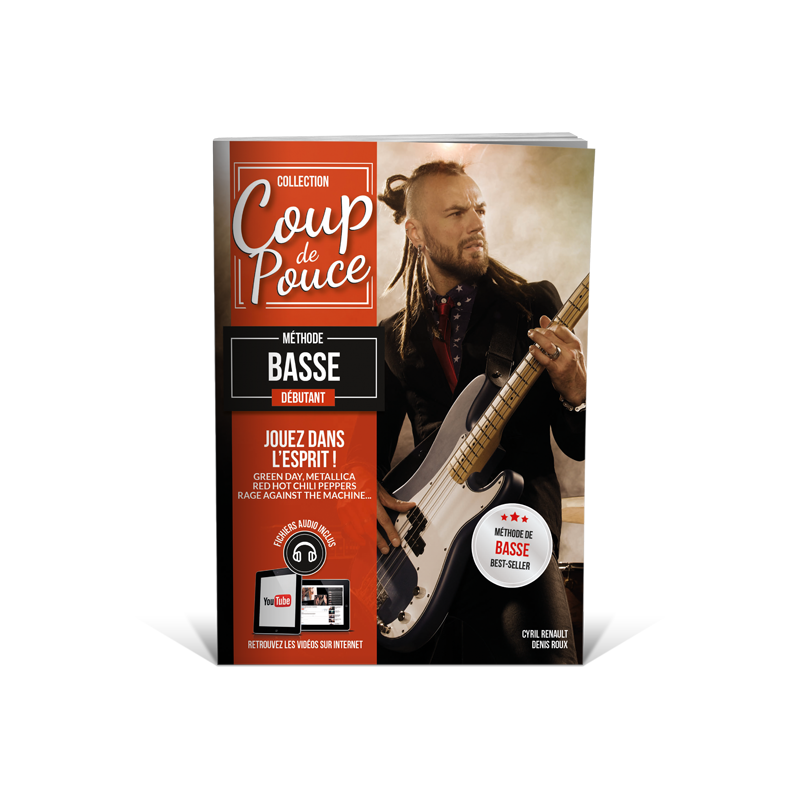 ROUX COUP DE POUCE BASSE DEBUTANT VOLUME 1 MF919