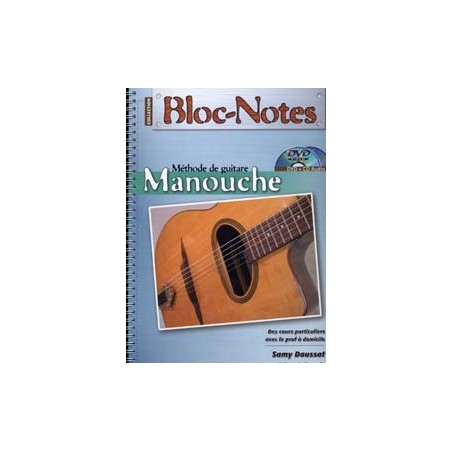 DAUSSAT BLOC NOTES MANOUCHE DVD+CD