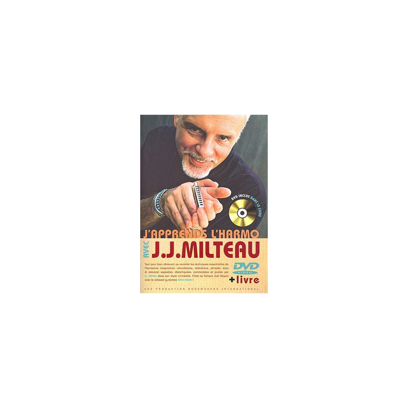 MILTEAU J'APPRENDS L'HARMO + CD DVD PB1371