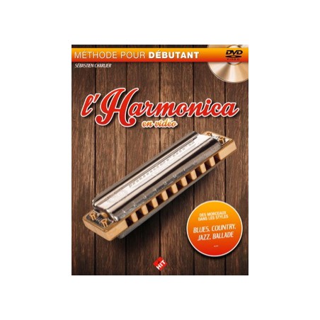 CHARLIER L'HARMONICA EN VIDEO +DVD