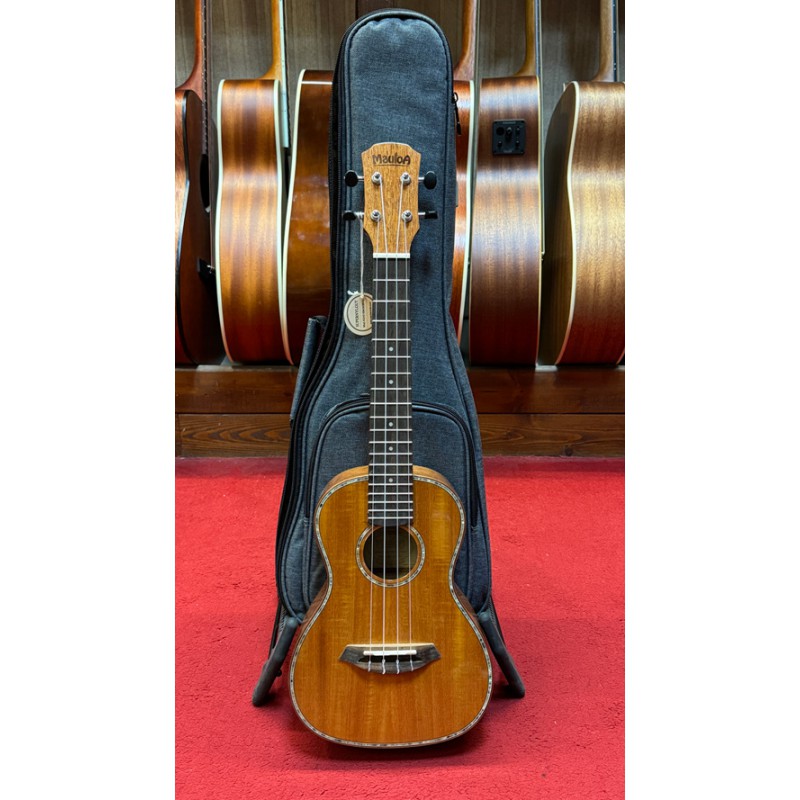 UKULELE MAULOA CONCERTO SERIE 90 TABLE MASSIVE AVEC HOUSSE UKYC90 